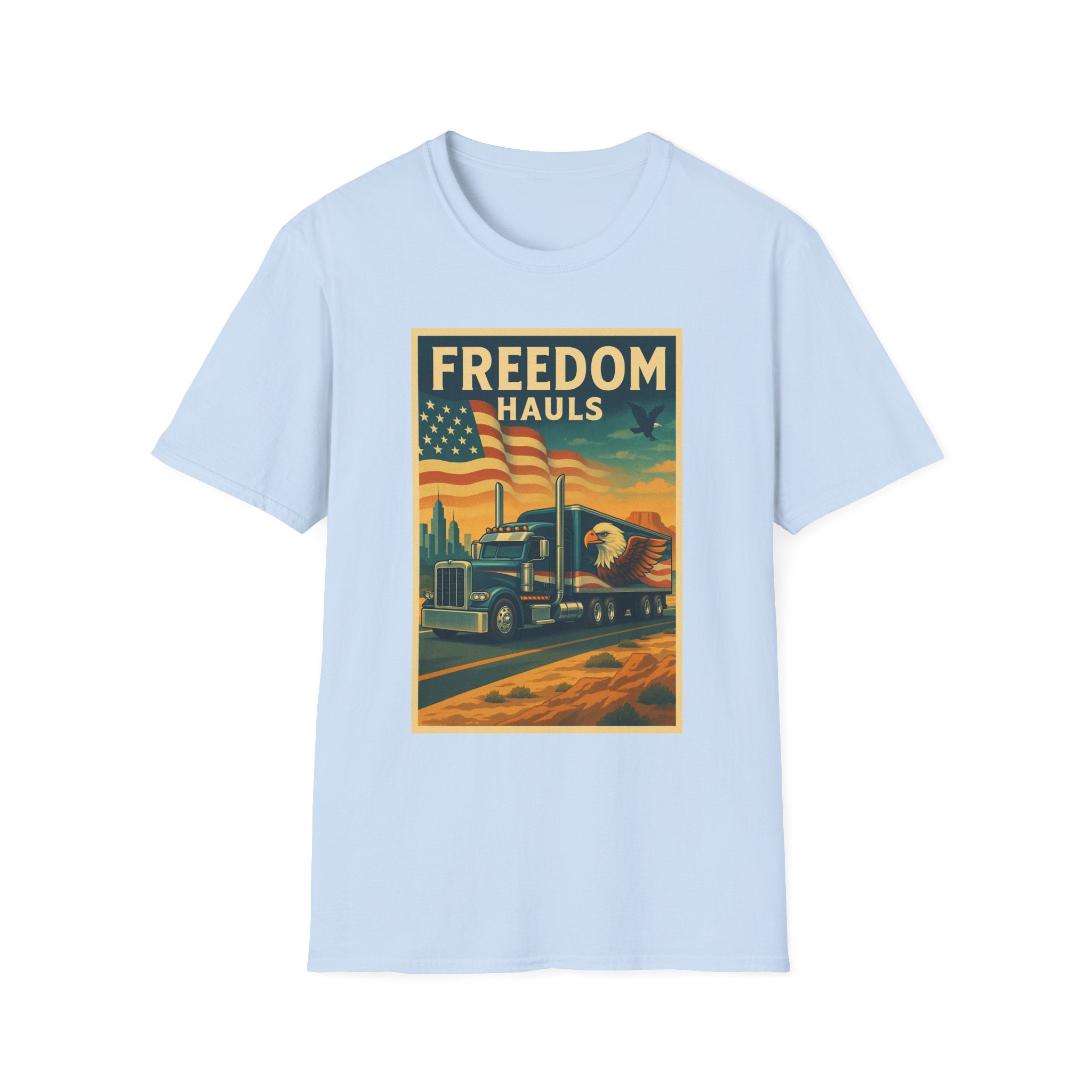 Trucker Hauls Unisex Softstyle T-Shirt