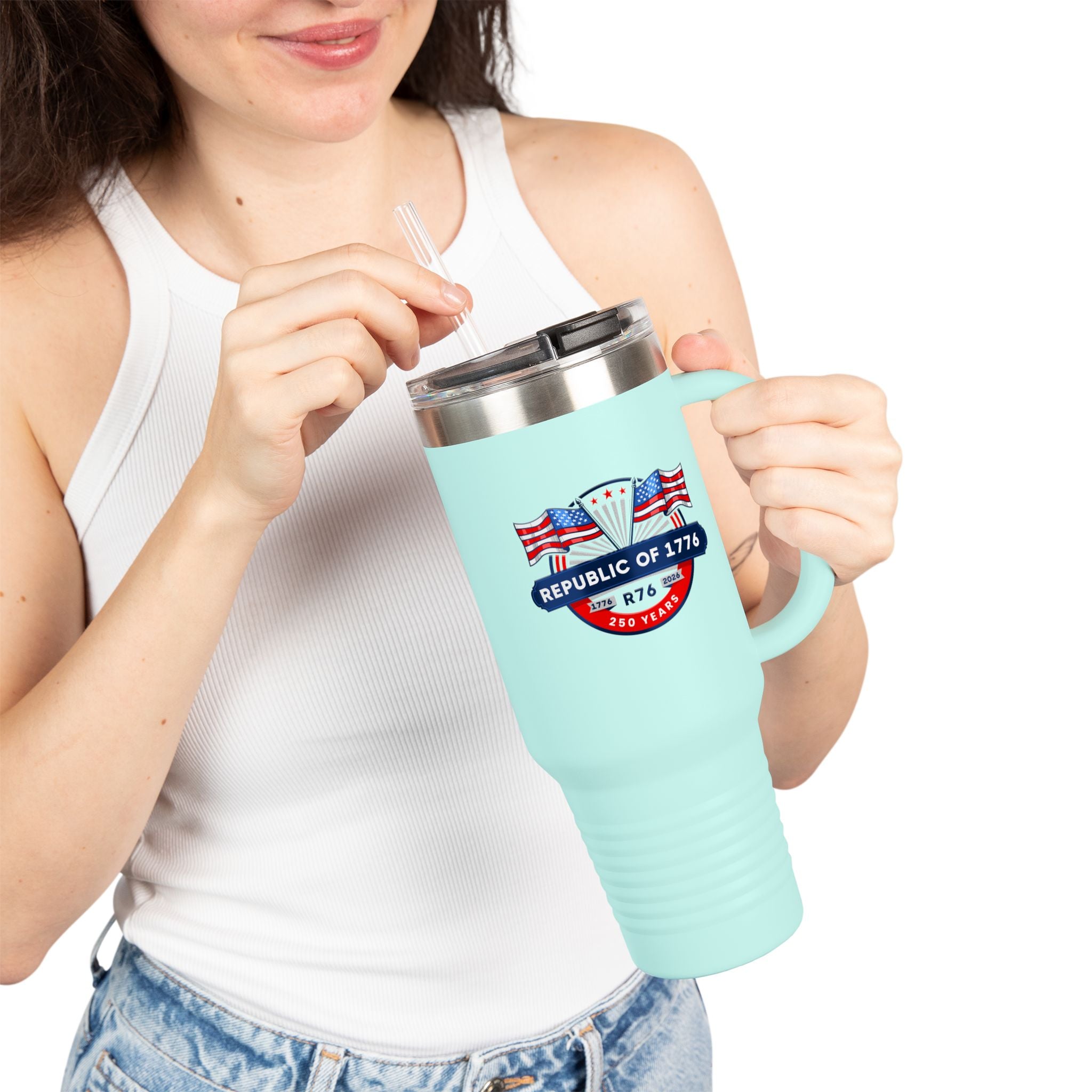 Republic of 1776  Insulated Travel Mug, 40oz