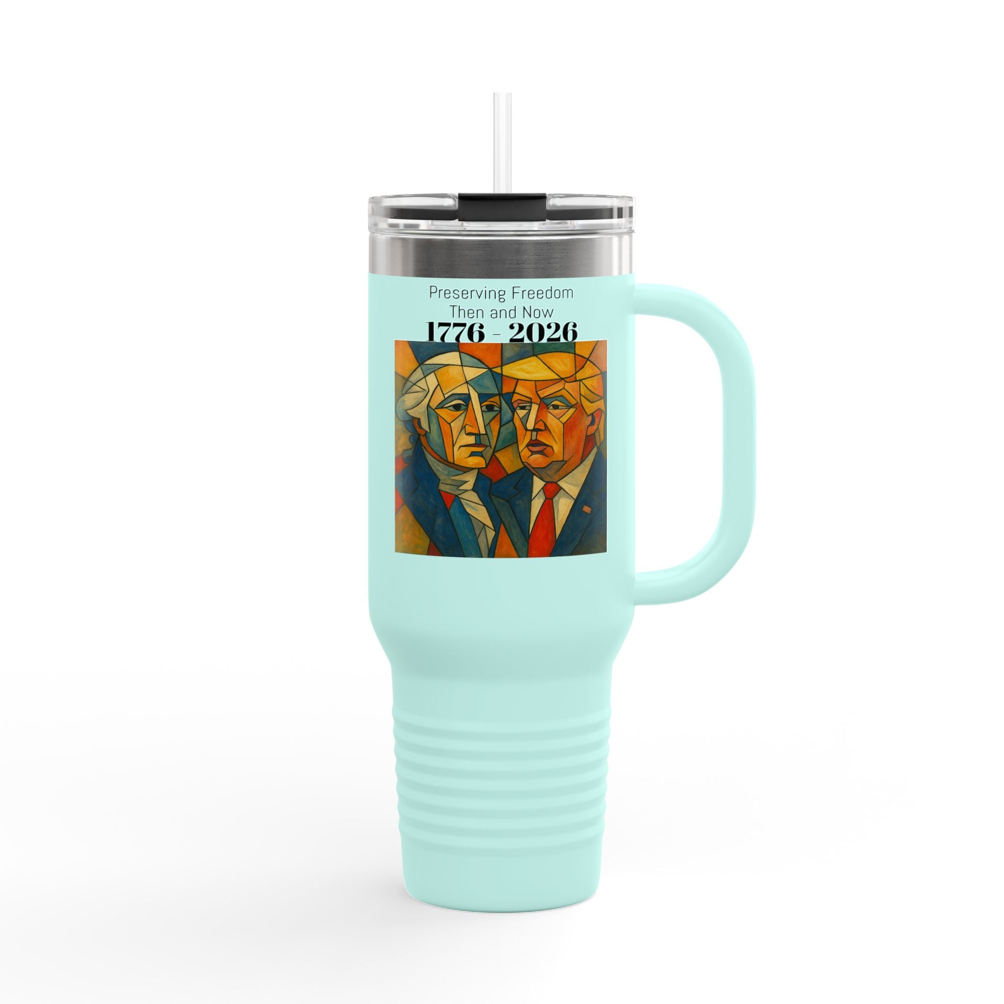FF Preserving Freedom Insulated Travel Mug, 40oz