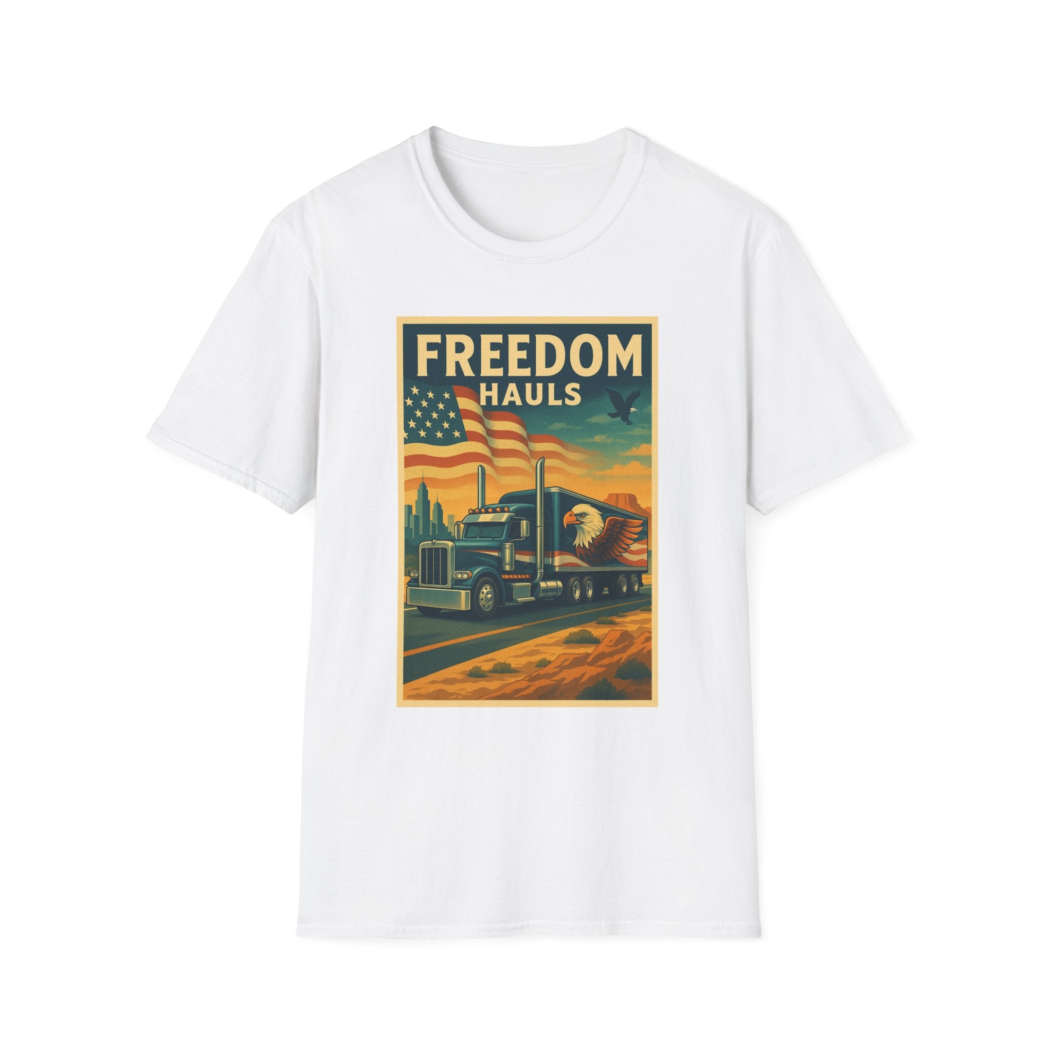 Trucker Hauls Unisex Softstyle T-Shirt