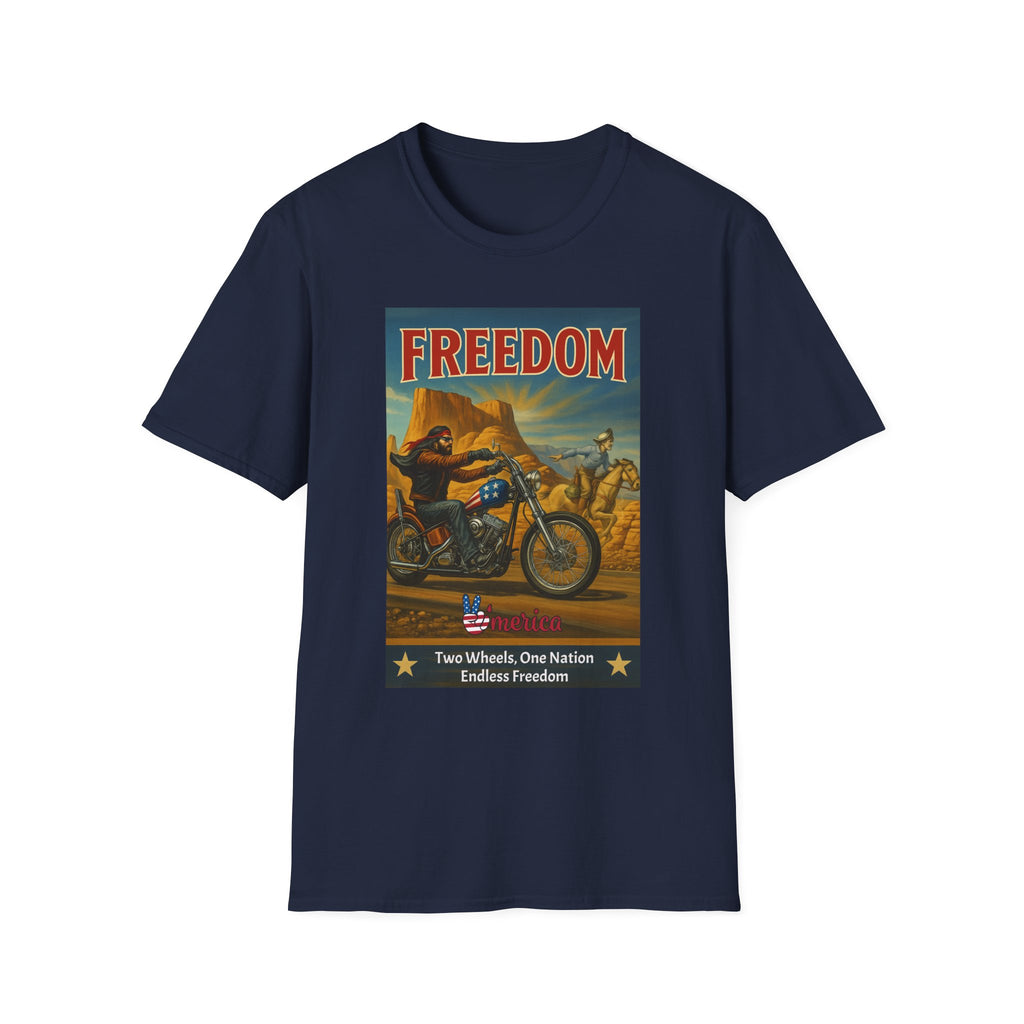 Bike Freedom Unisex Softstyle T-Shirt