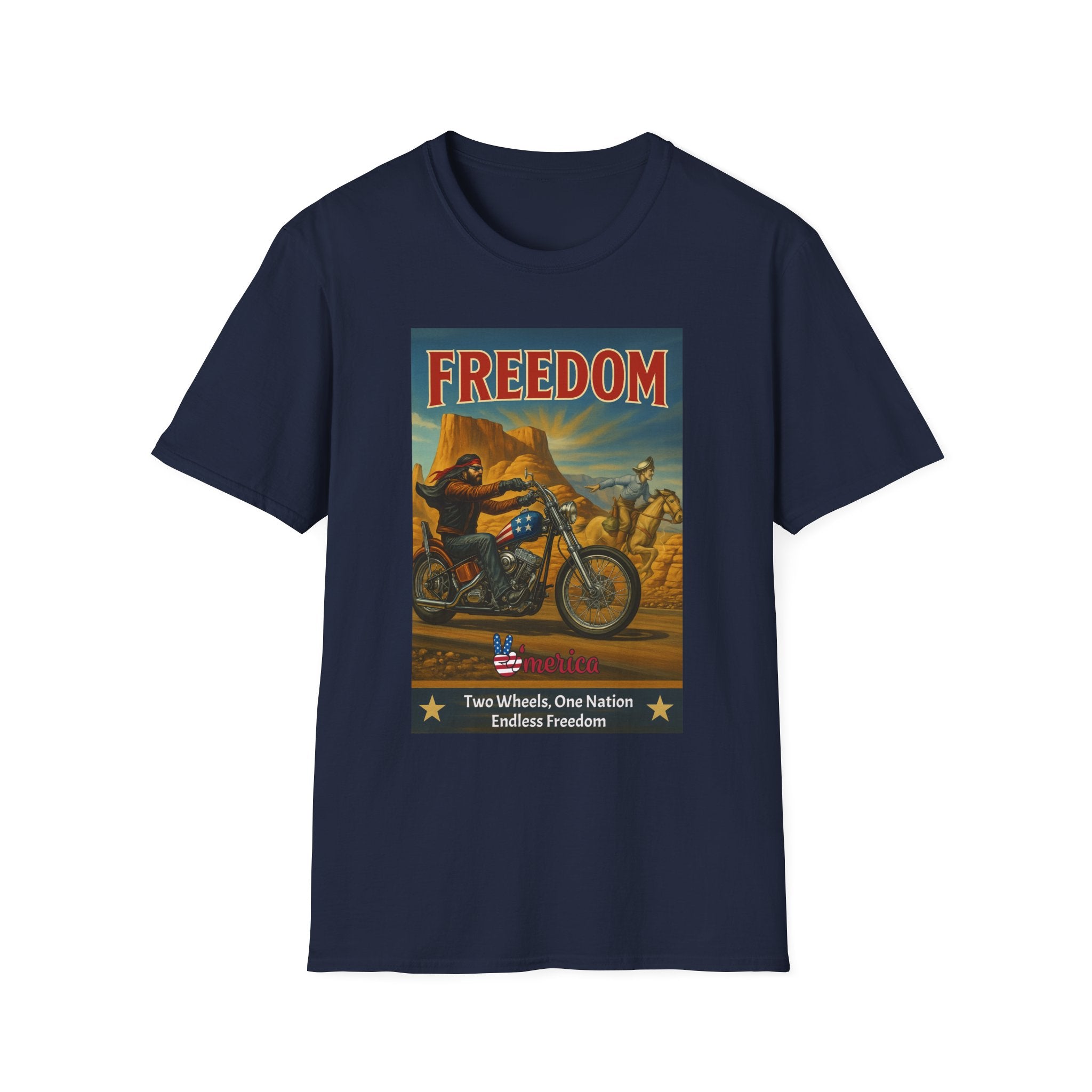 Bike Freedom Unisex Softstyle T-Shirt