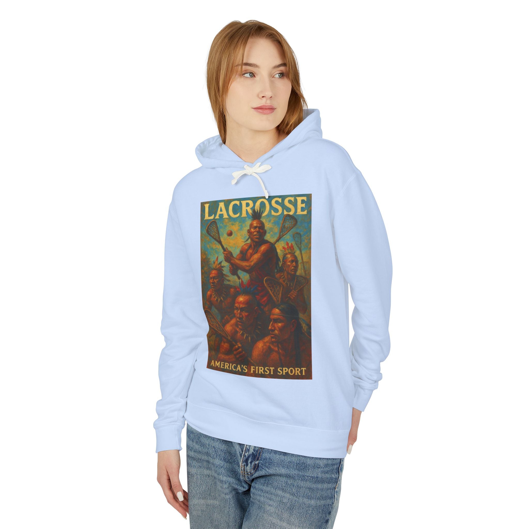 Lacrosse 2 Unisex Lightweight Hooded Sweatshirt
