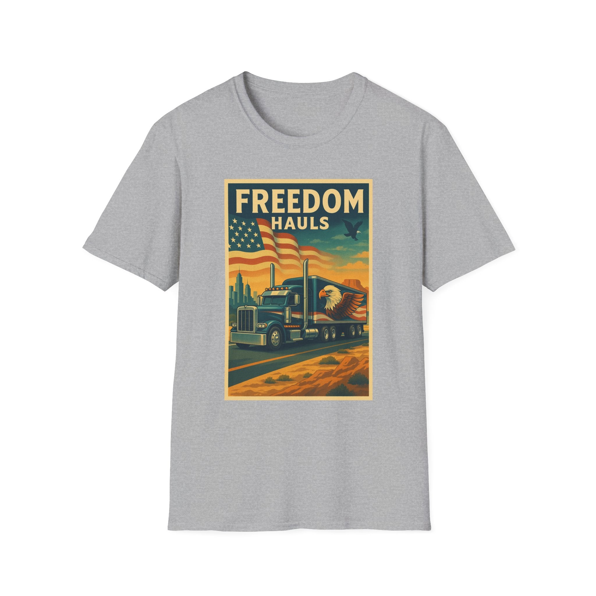Trucker Hauls Unisex Softstyle T-Shirt