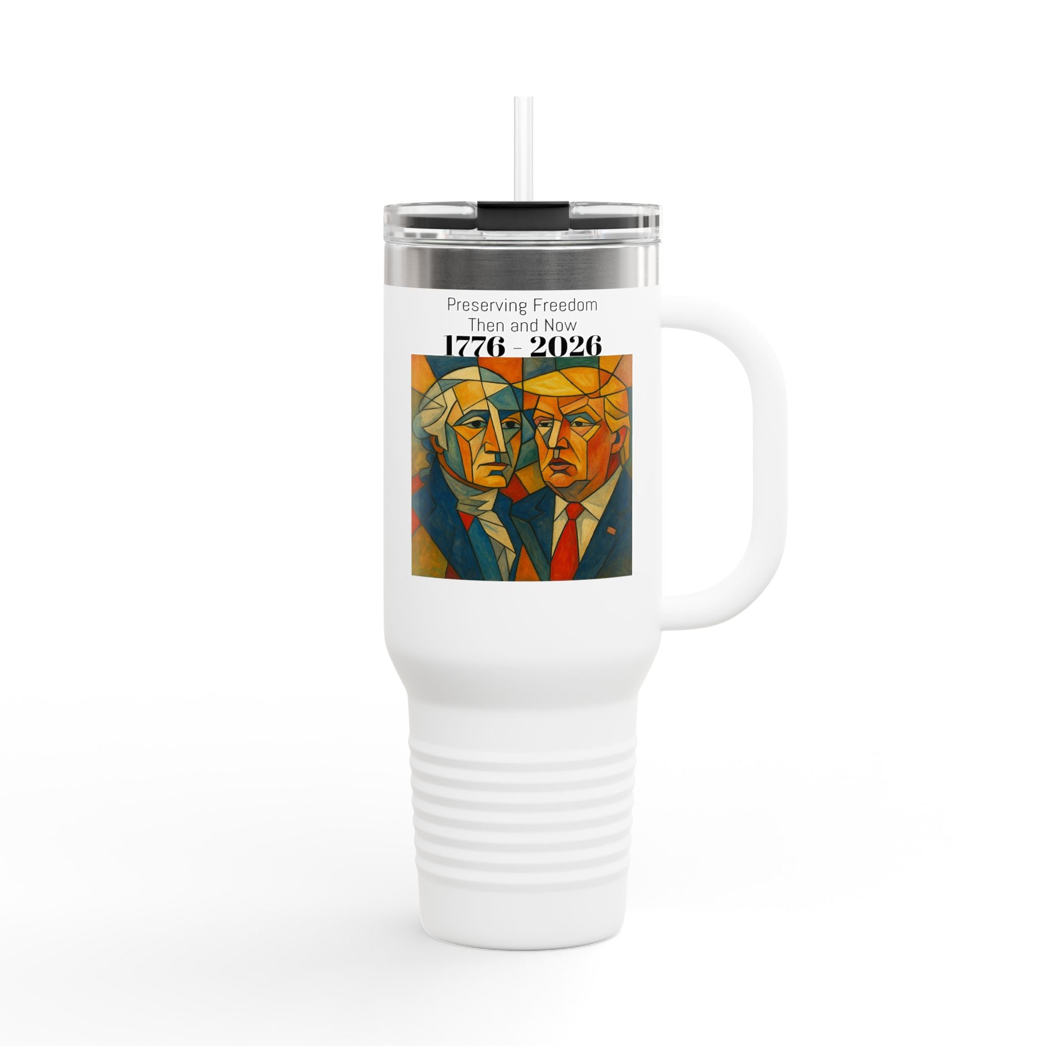 FF Preserving Freedom Insulated Travel Mug, 40oz