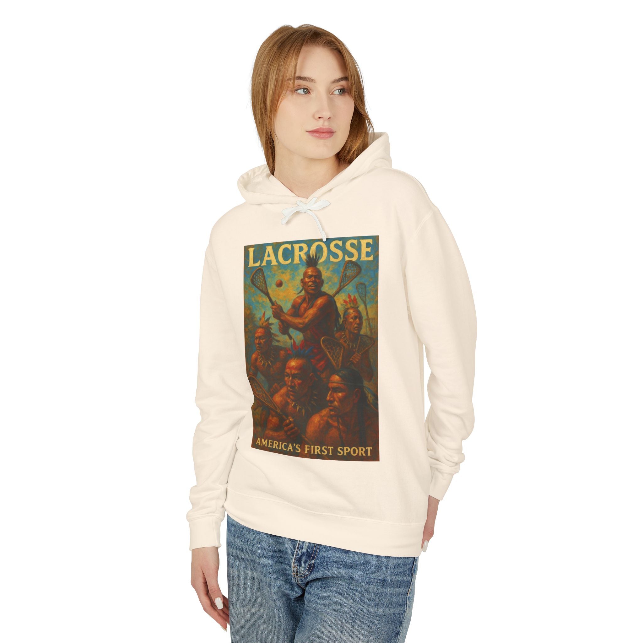Lacrosse 2 Unisex Lightweight Hooded Sweatshirt