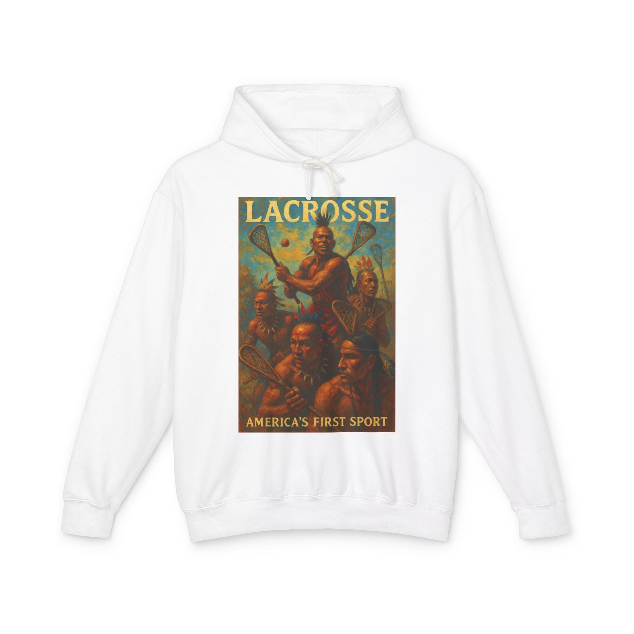 Lacrosse 2 Unisex Lightweight Hooded Sweatshirt