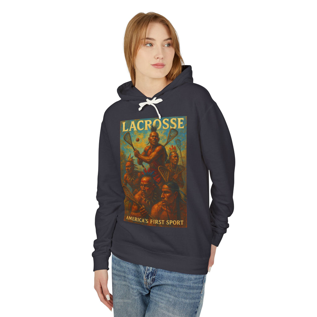 Lacrosse 2 Unisex Lightweight Hooded Sweatshirt