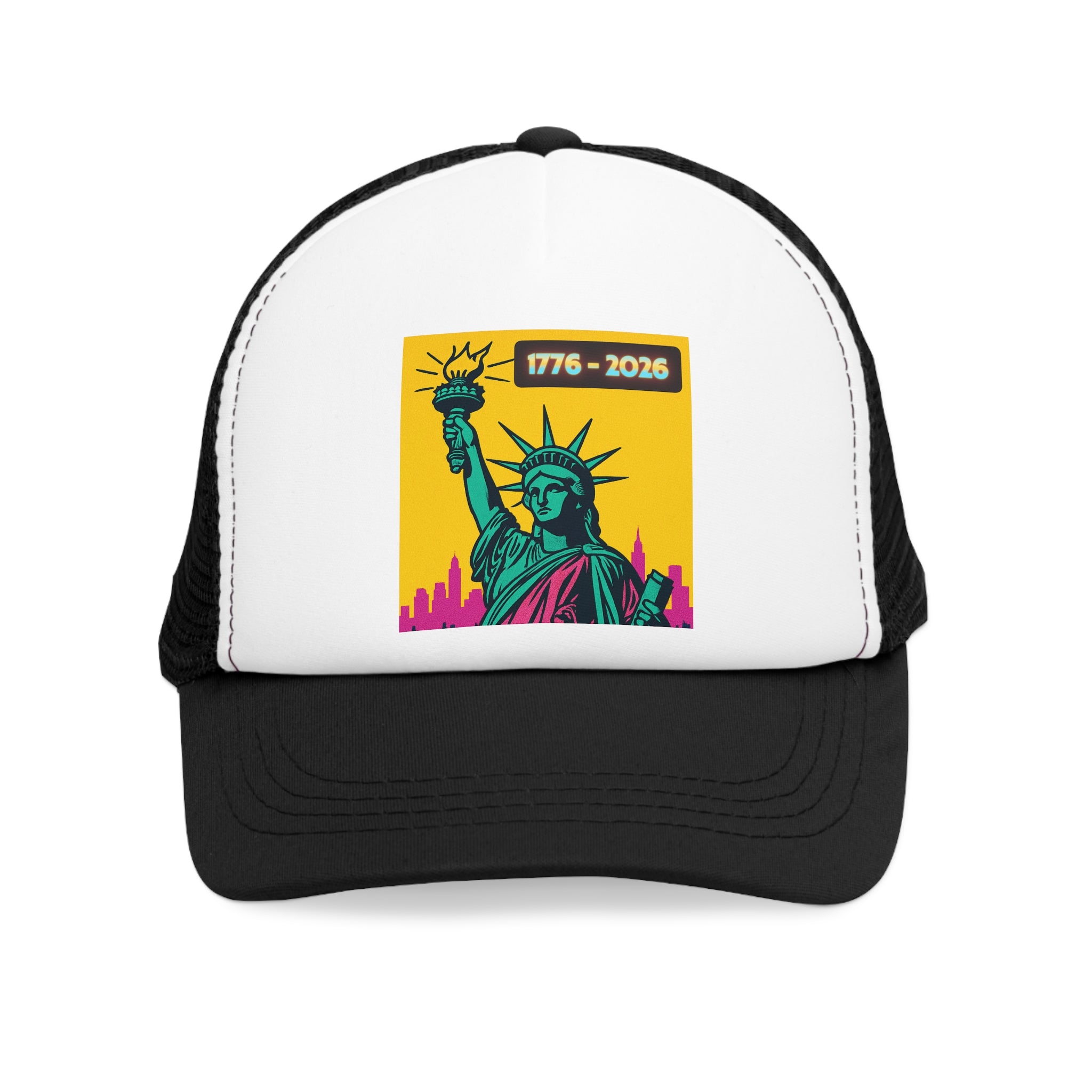 Lady Liberty NY ART Mesh Cap