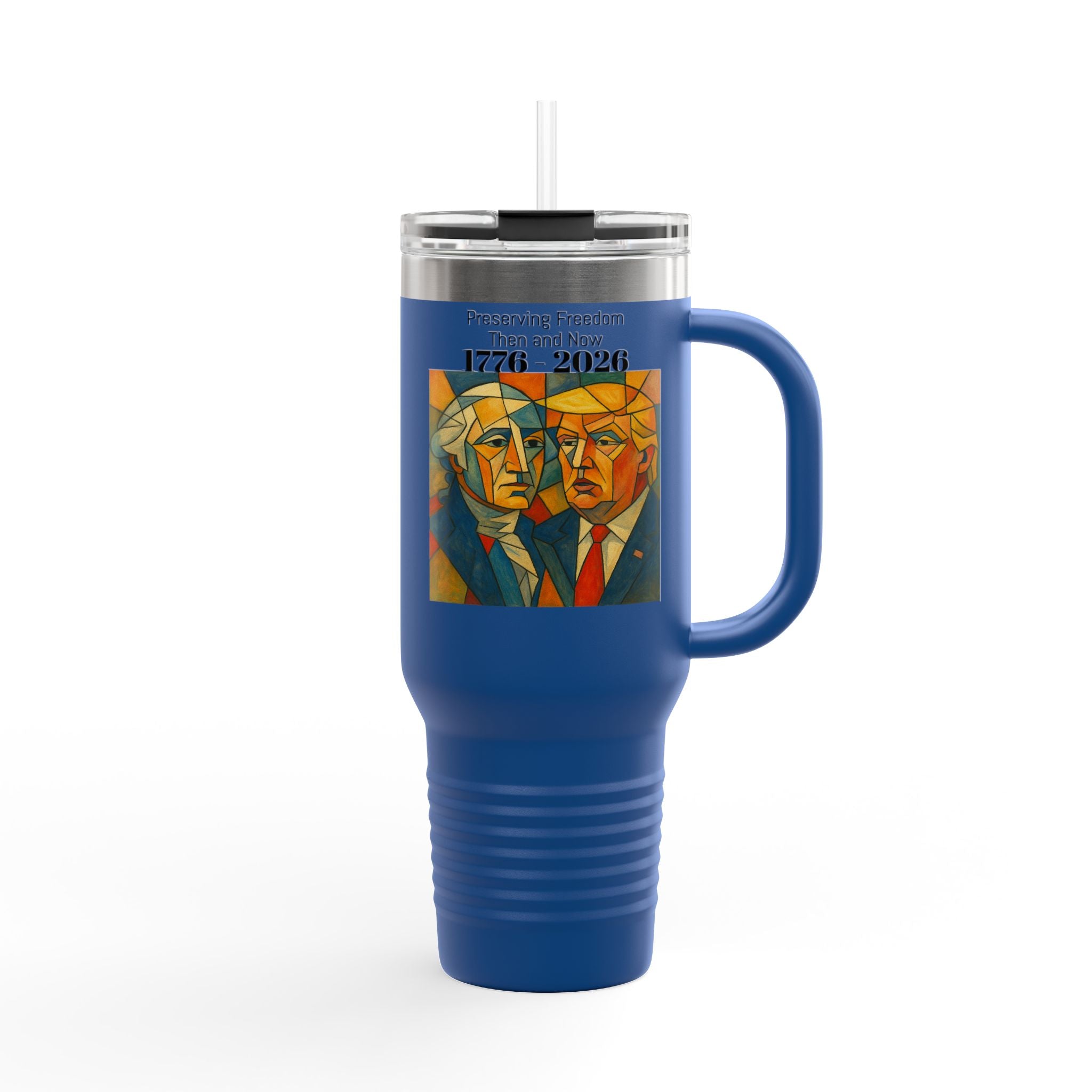 FF Preserving Freedom Insulated Travel Mug, 40oz