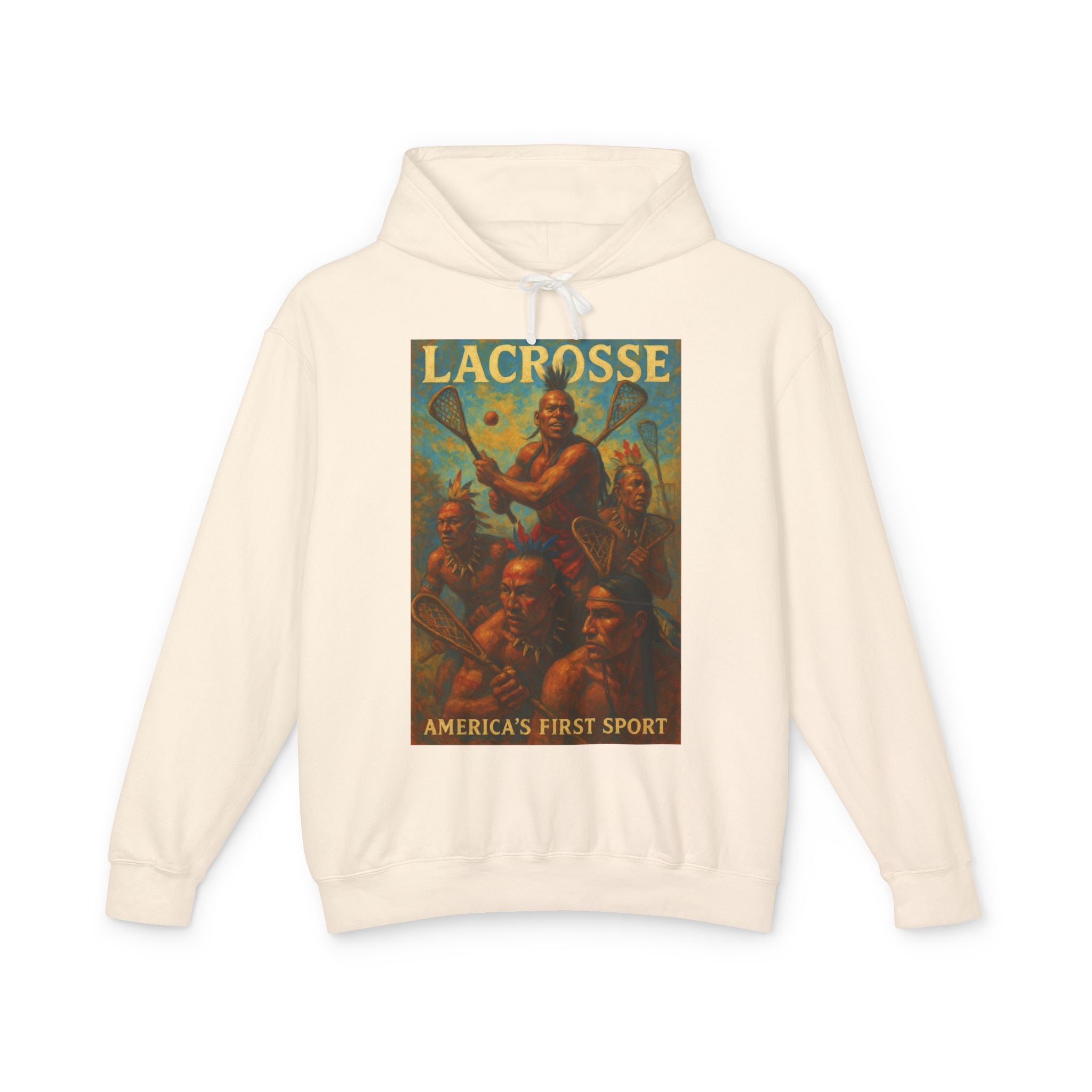 Lacrosse 2 Unisex Lightweight Hooded Sweatshirt