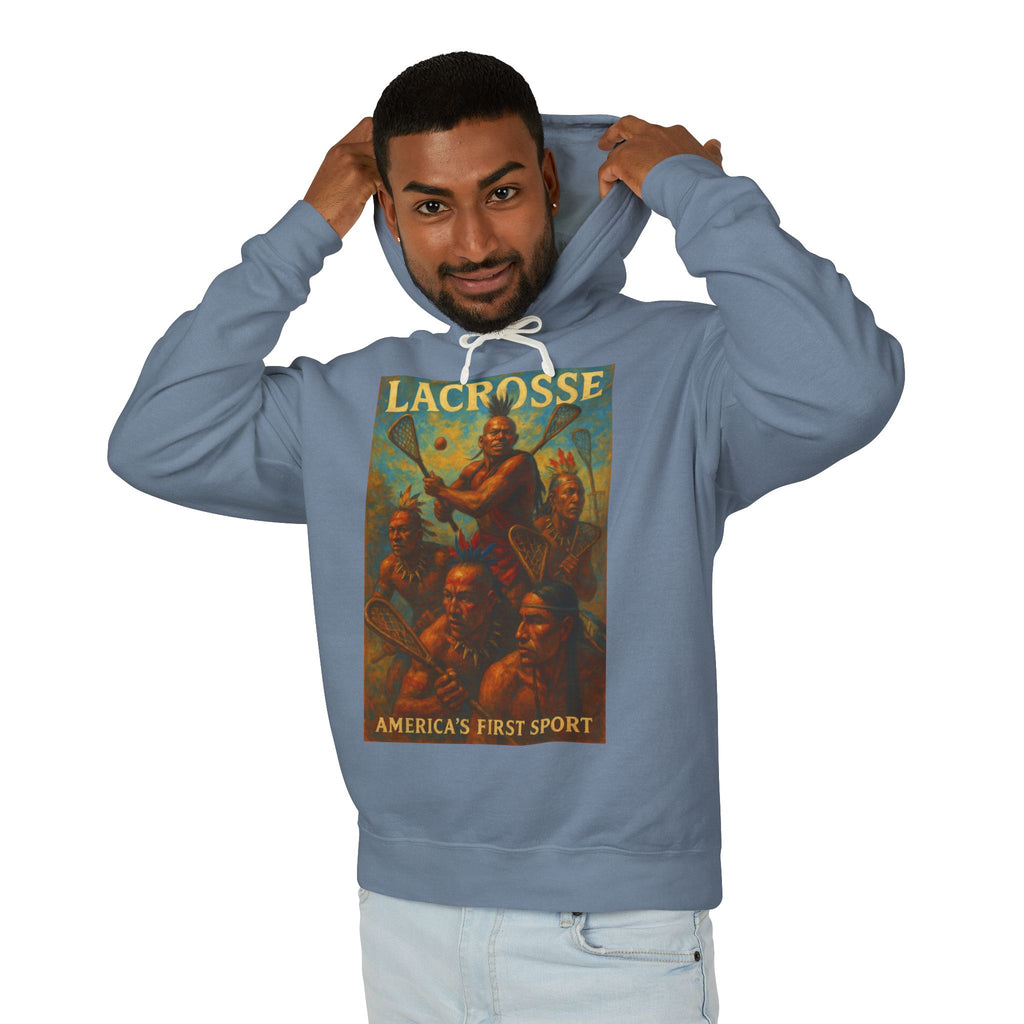 Lacrosse 2 Unisex Lightweight Hooded Sweatshirt