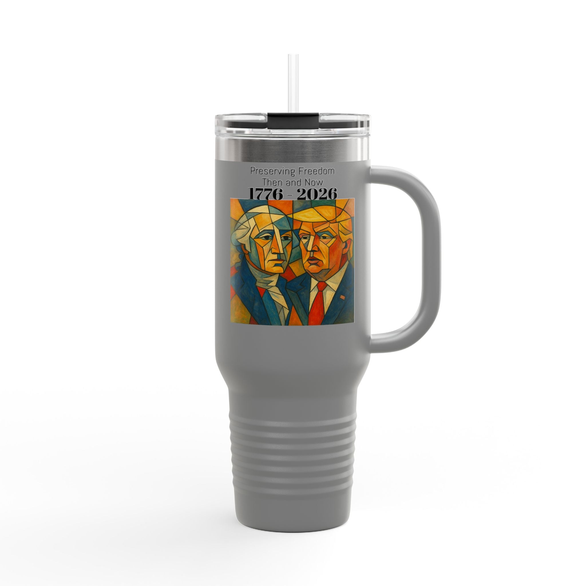 FF Preserving Freedom Insulated Travel Mug, 40oz