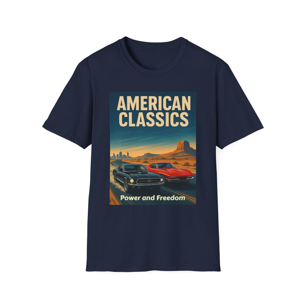 Classic Cars Unisex Softstyle T-Shirt