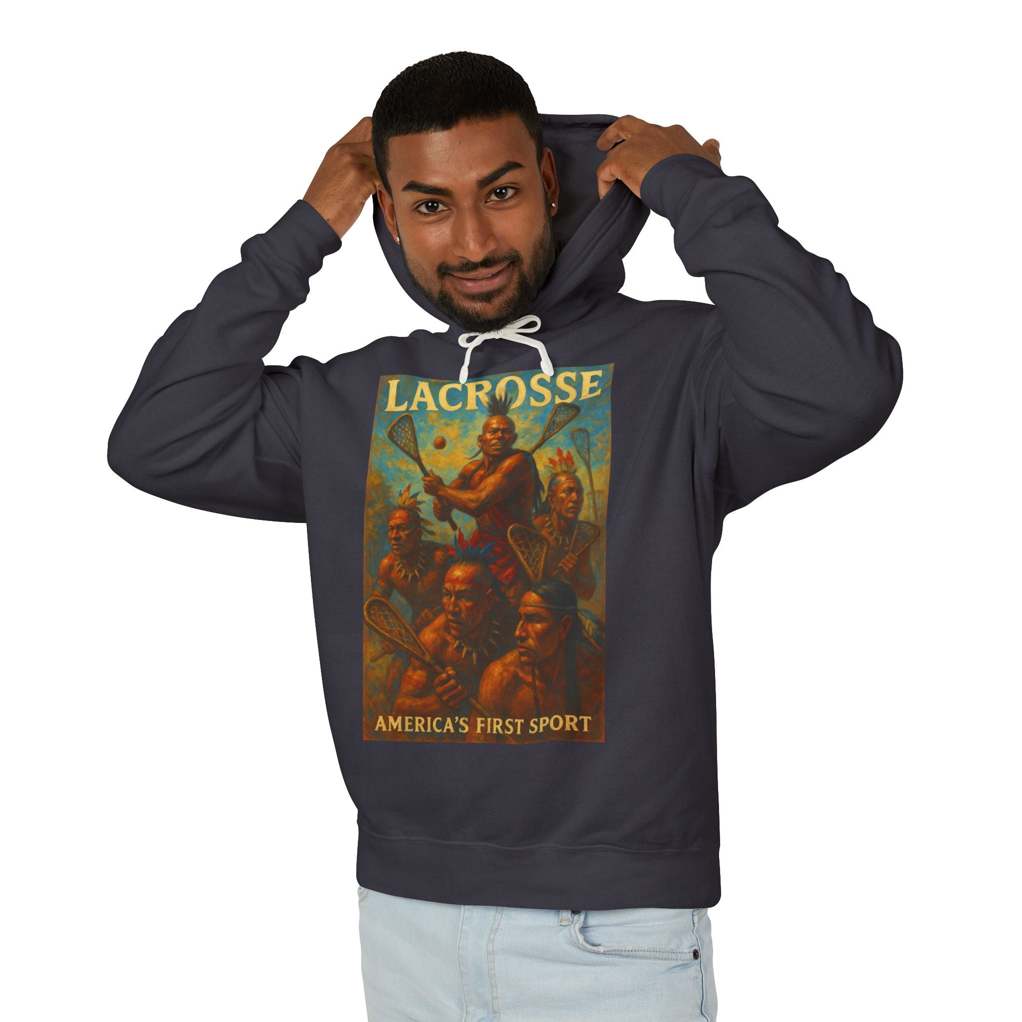 Lacrosse 2 Unisex Lightweight Hooded Sweatshirt