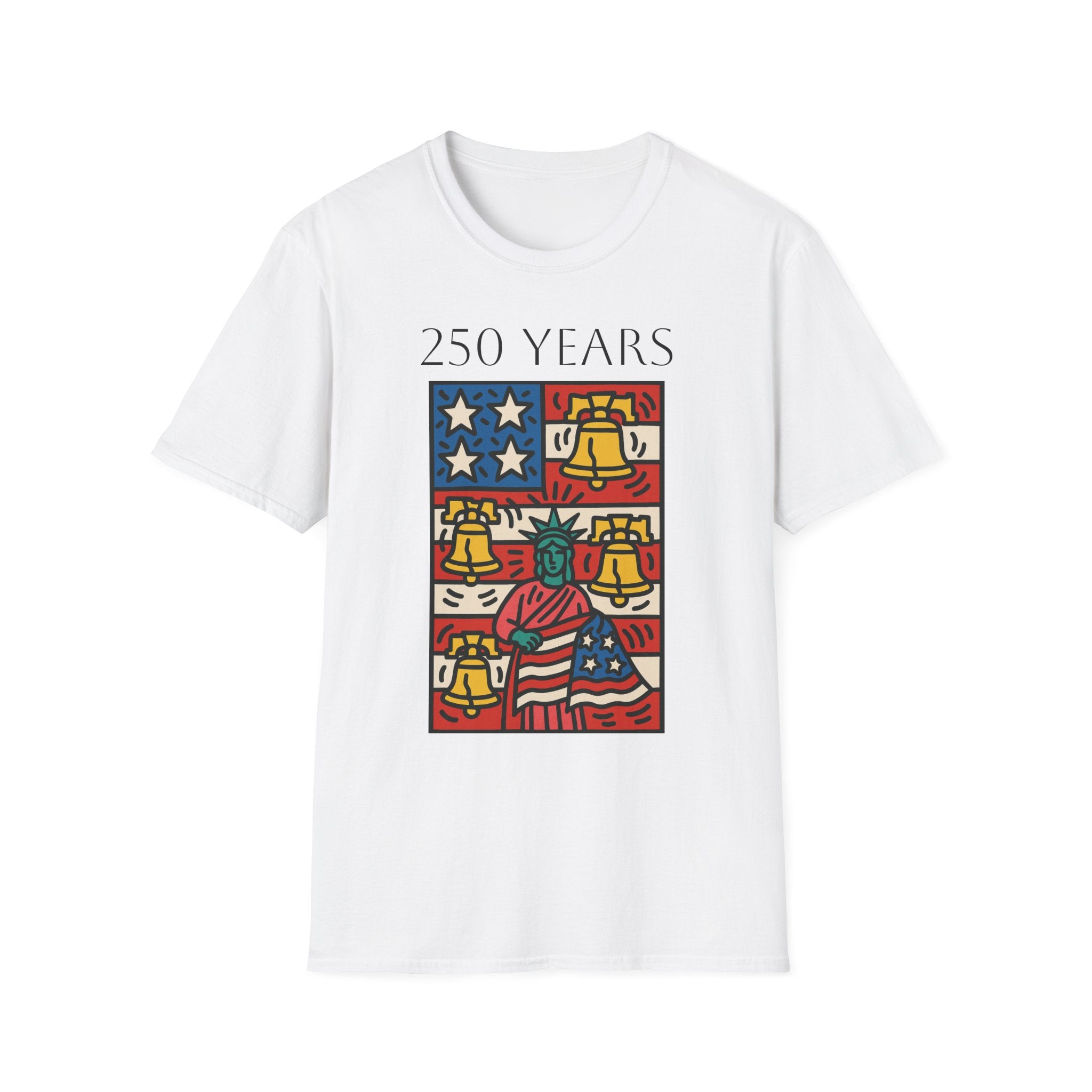 Lady Liberty 250 Unisex Softstyle T-Shirt