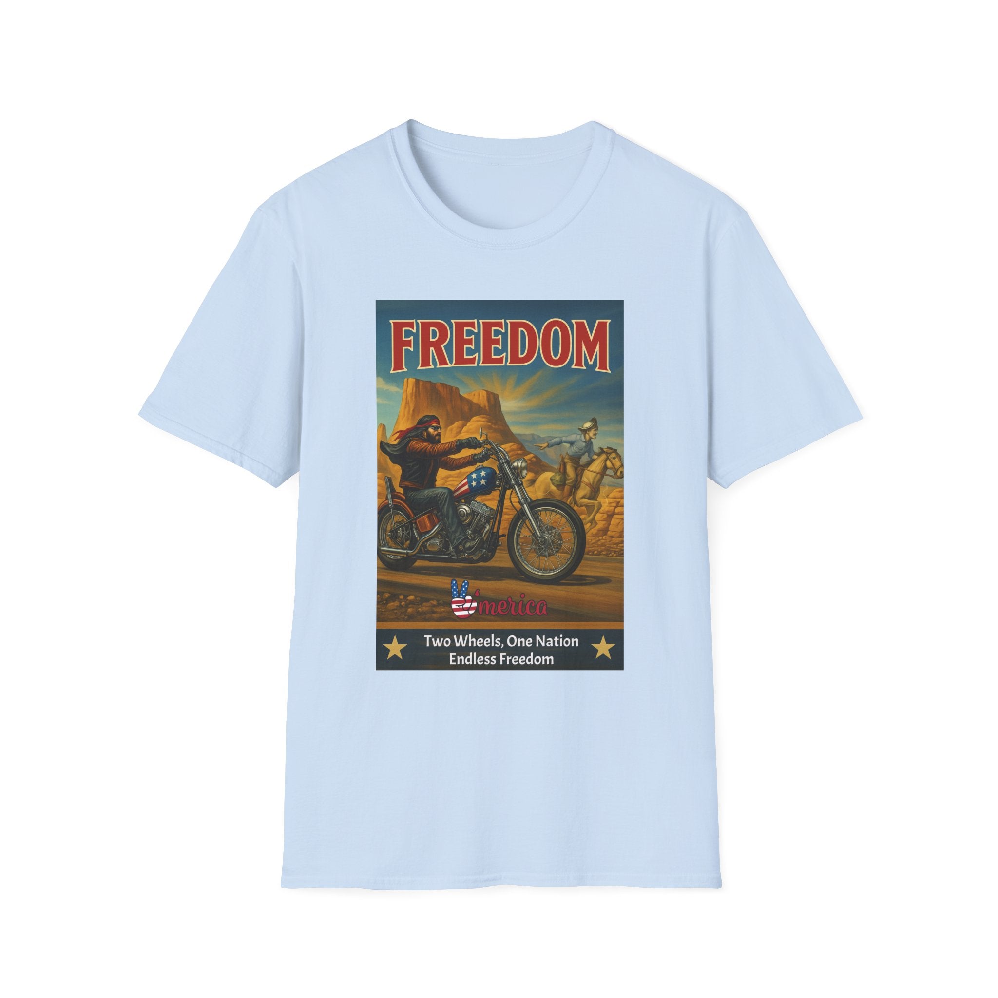 Bike Freedom Unisex Softstyle T-Shirt