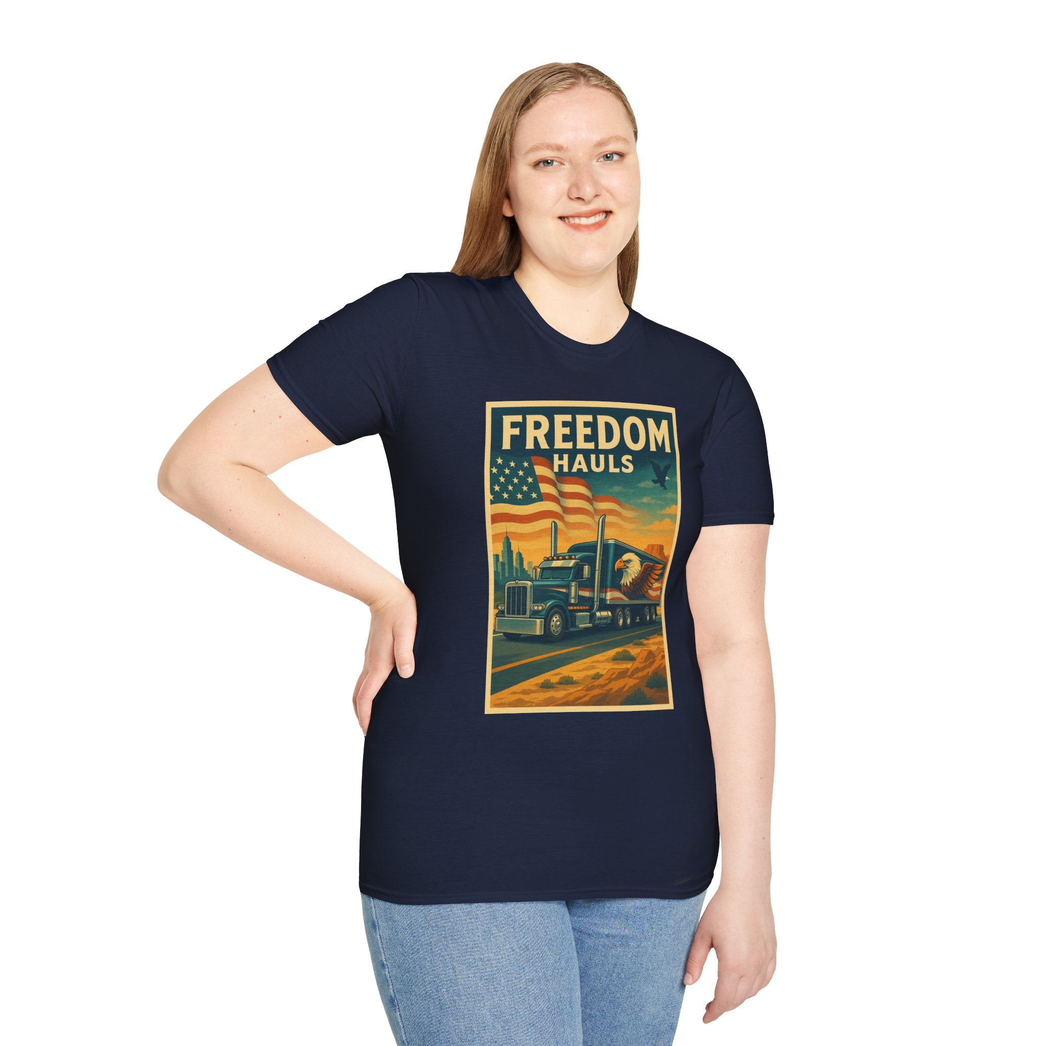 Trucker Hauls Unisex Softstyle T-Shirt