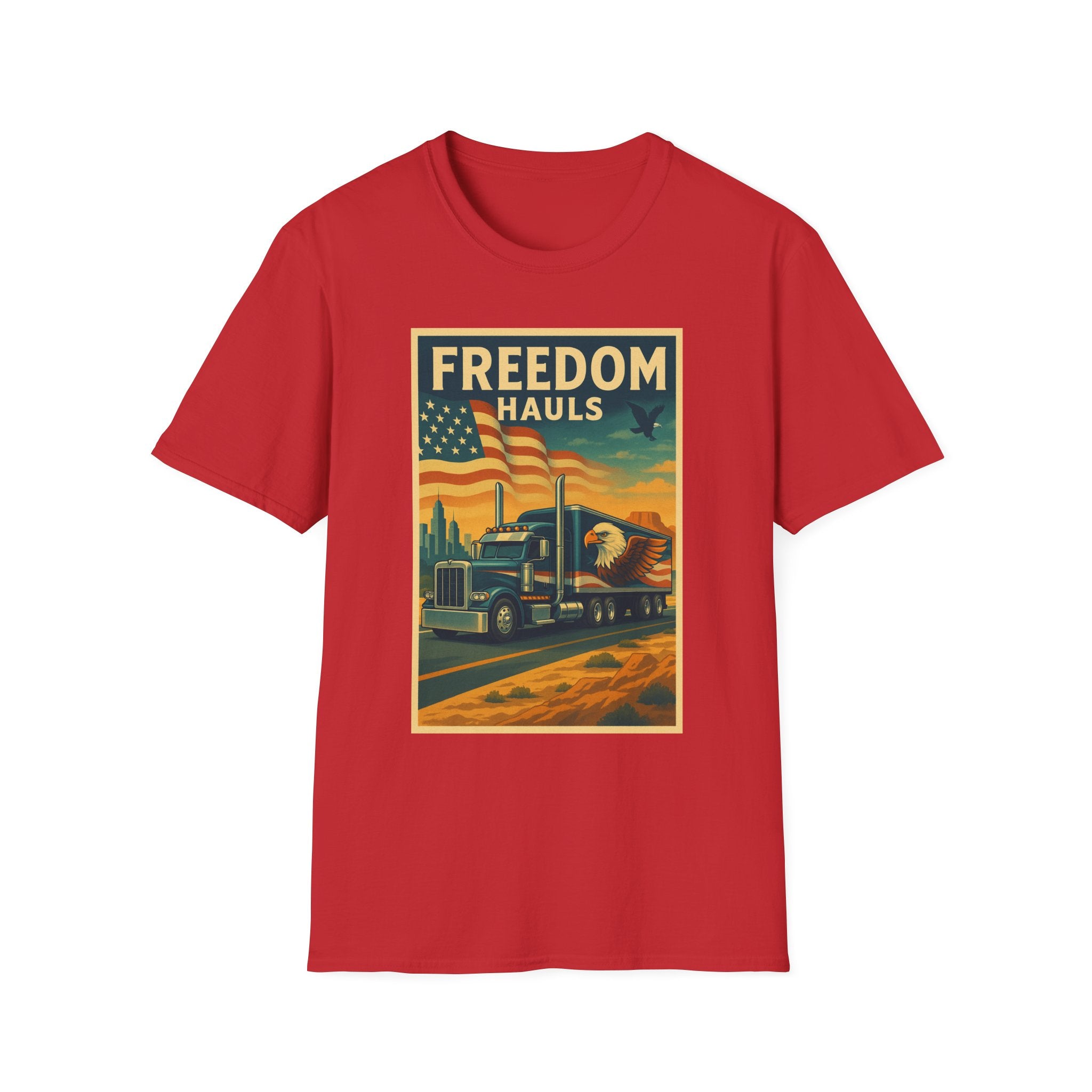 Trucker Hauls Unisex Softstyle T-Shirt