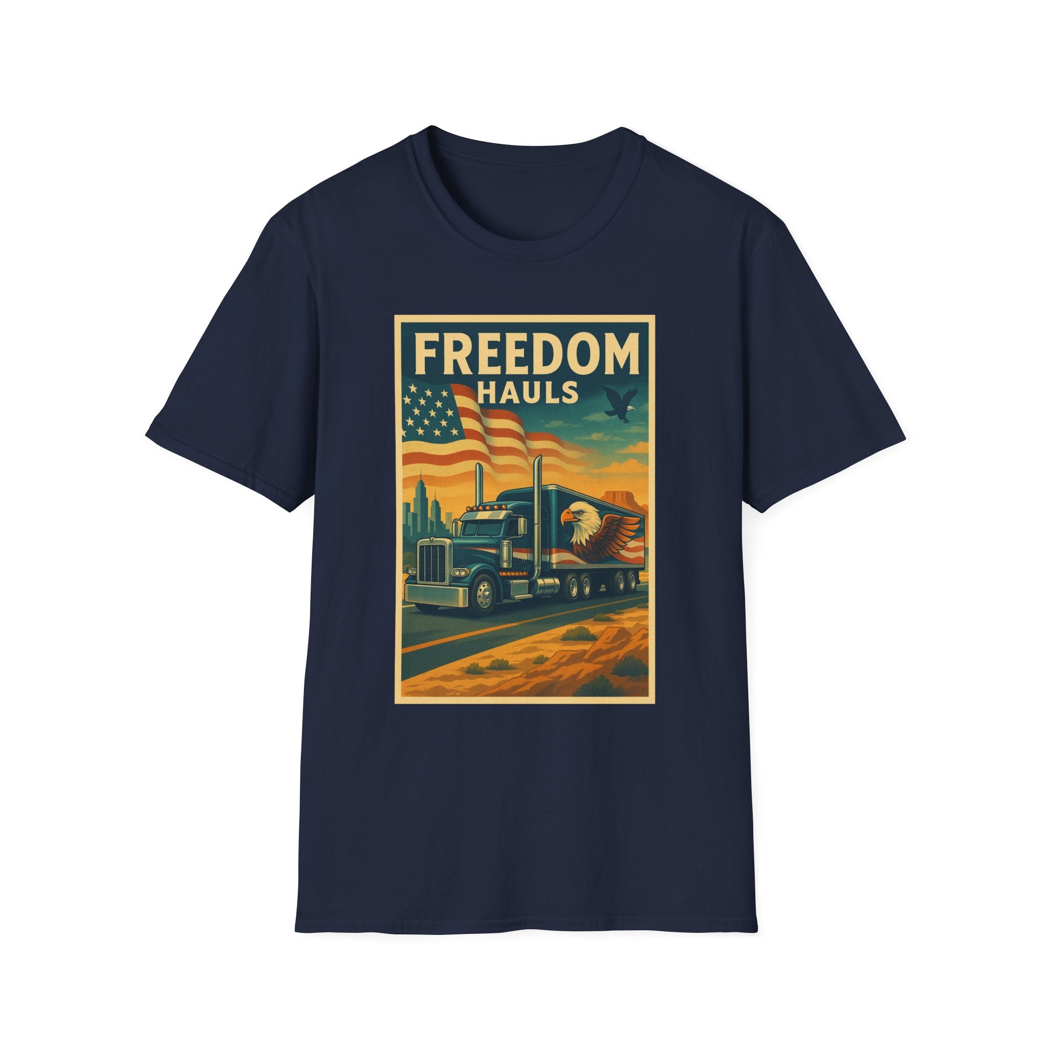 Trucker Hauls Unisex Softstyle T-Shirt