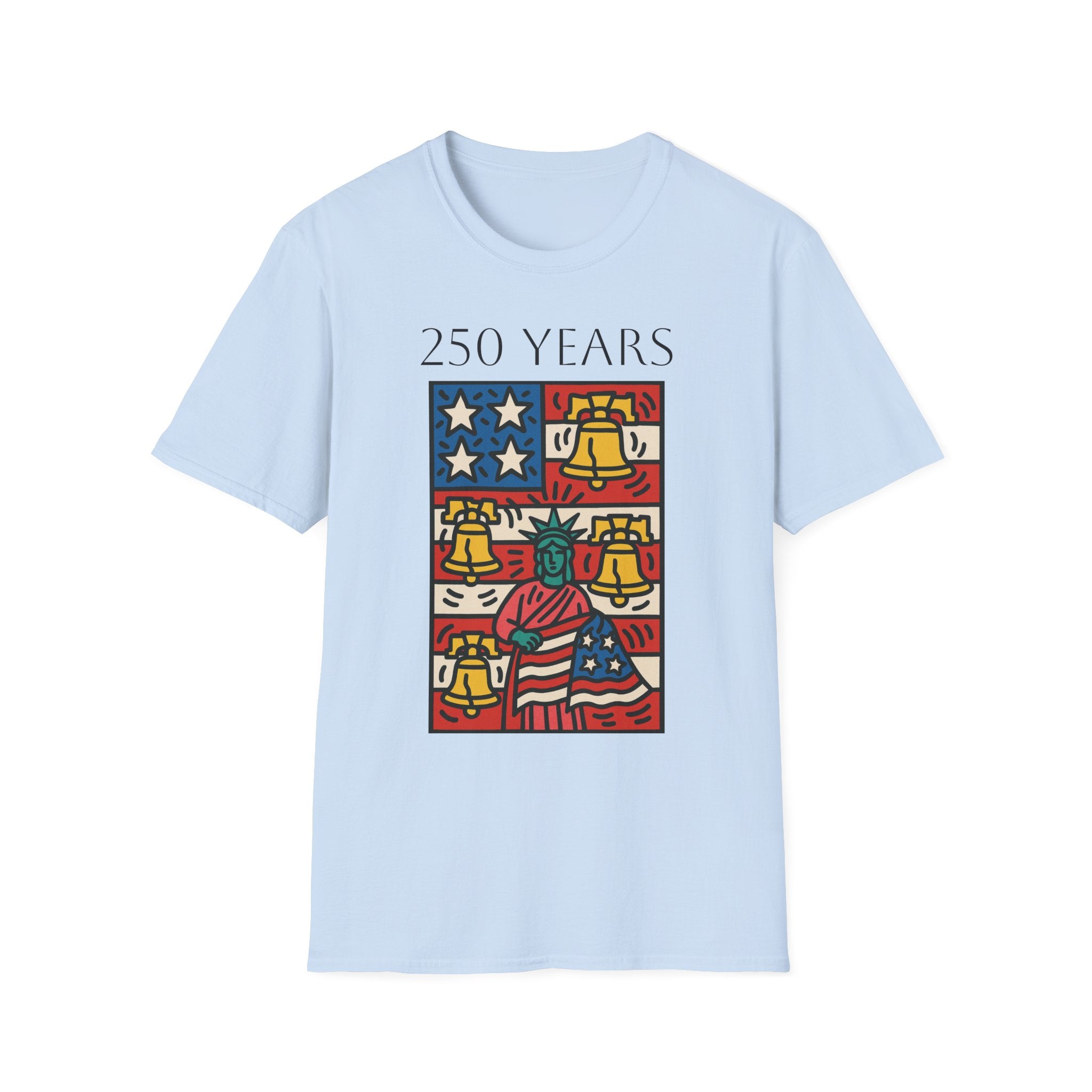 Lady Liberty 250 Unisex Softstyle T-Shirt