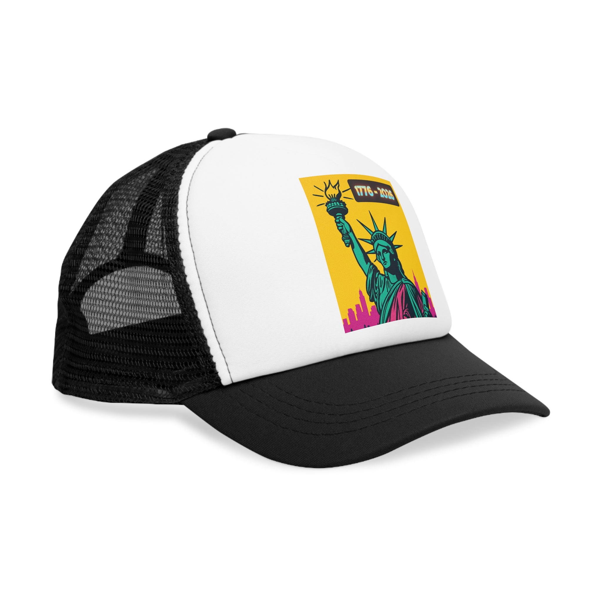 Lady Liberty NY ART Mesh Cap