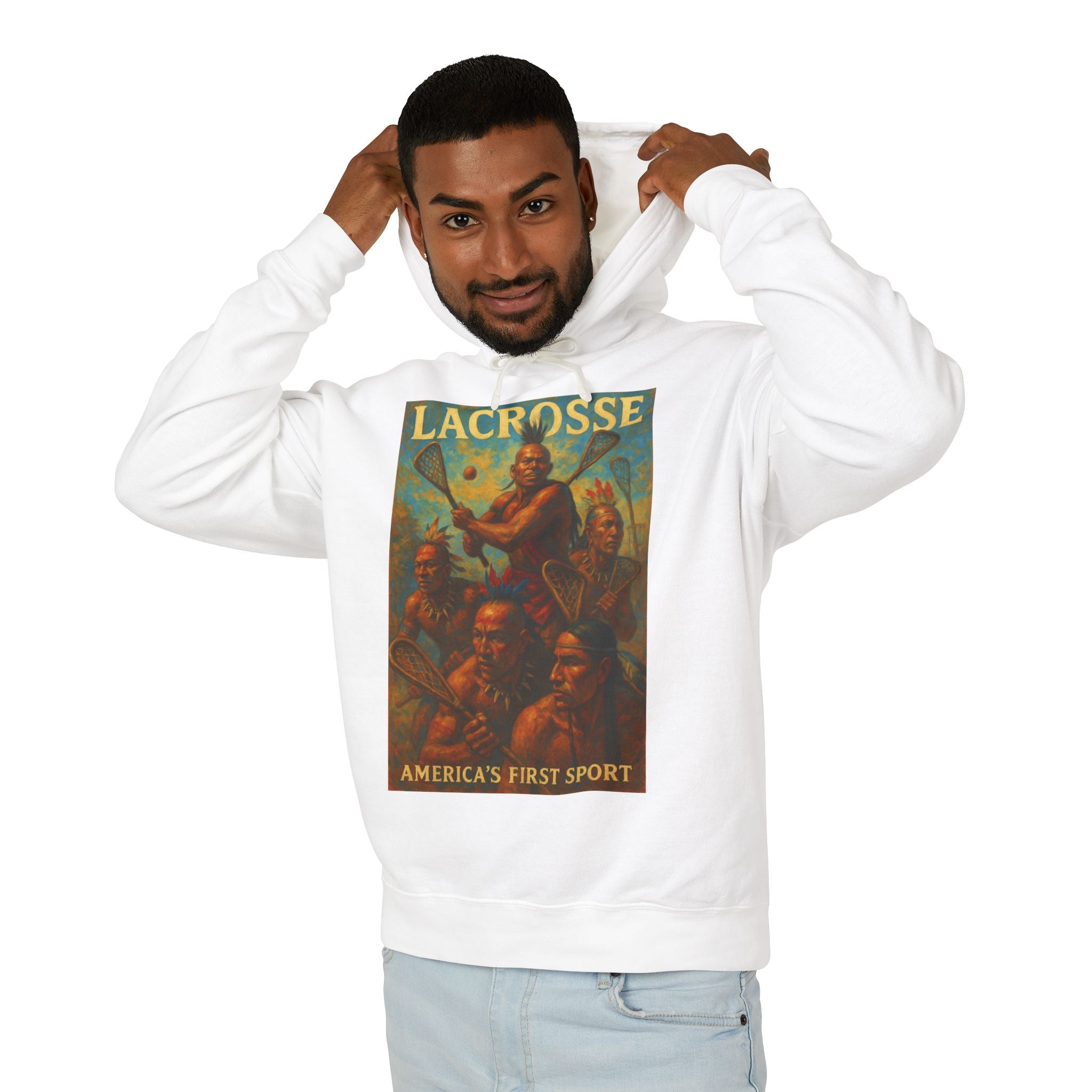 Lacrosse 2 Unisex Lightweight Hooded Sweatshirt