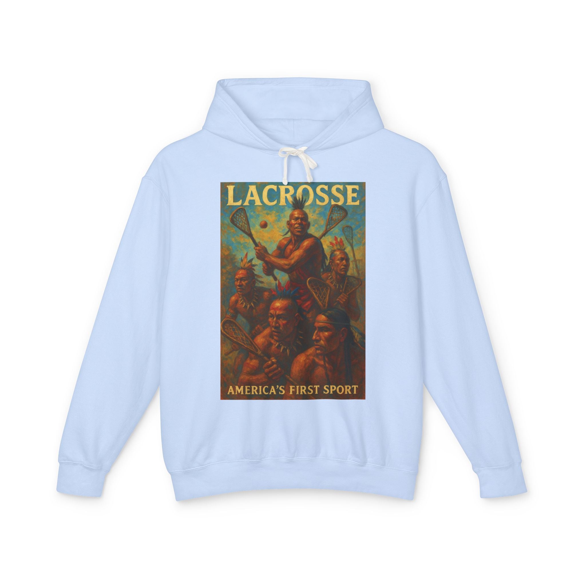 Lacrosse 2 Unisex Lightweight Hooded Sweatshirt