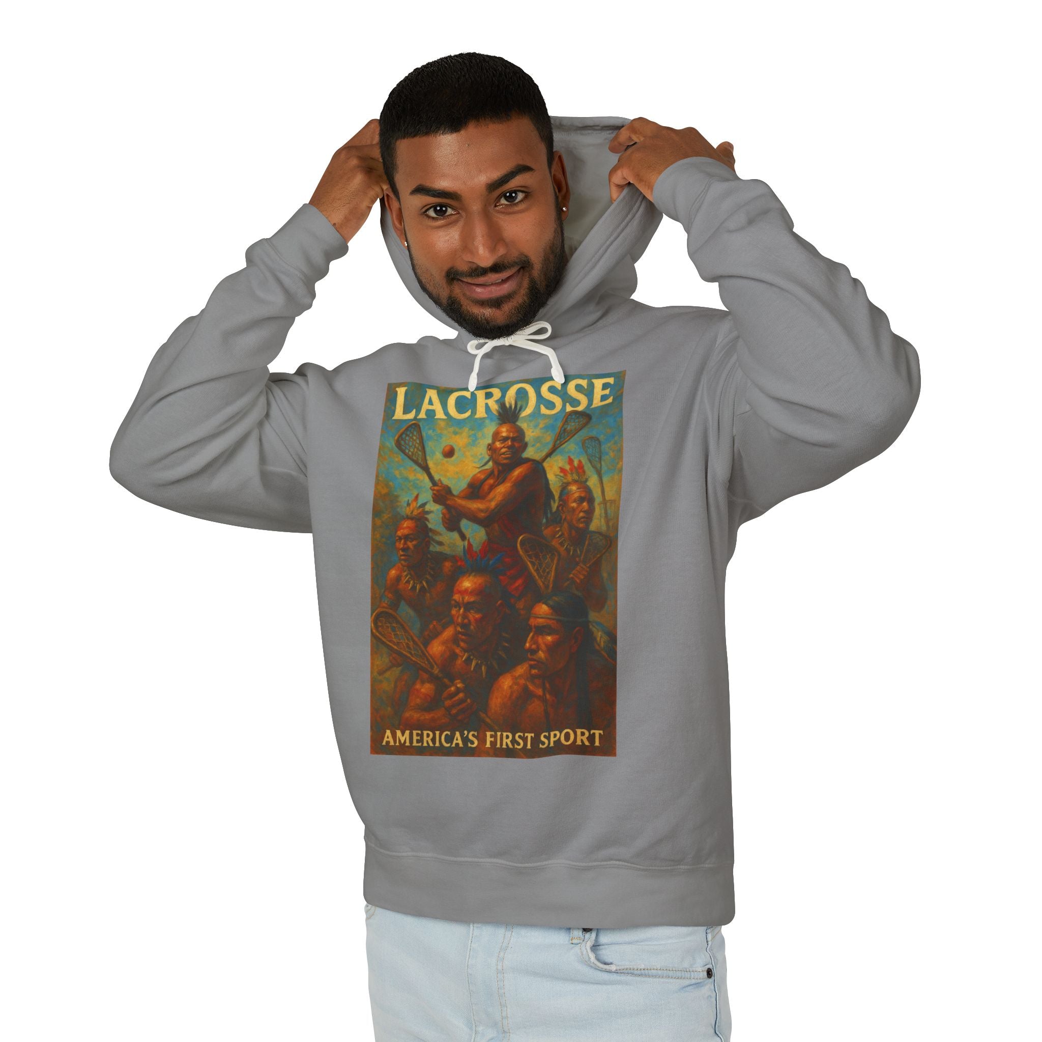 Lacrosse 2 Unisex Lightweight Hooded Sweatshirt