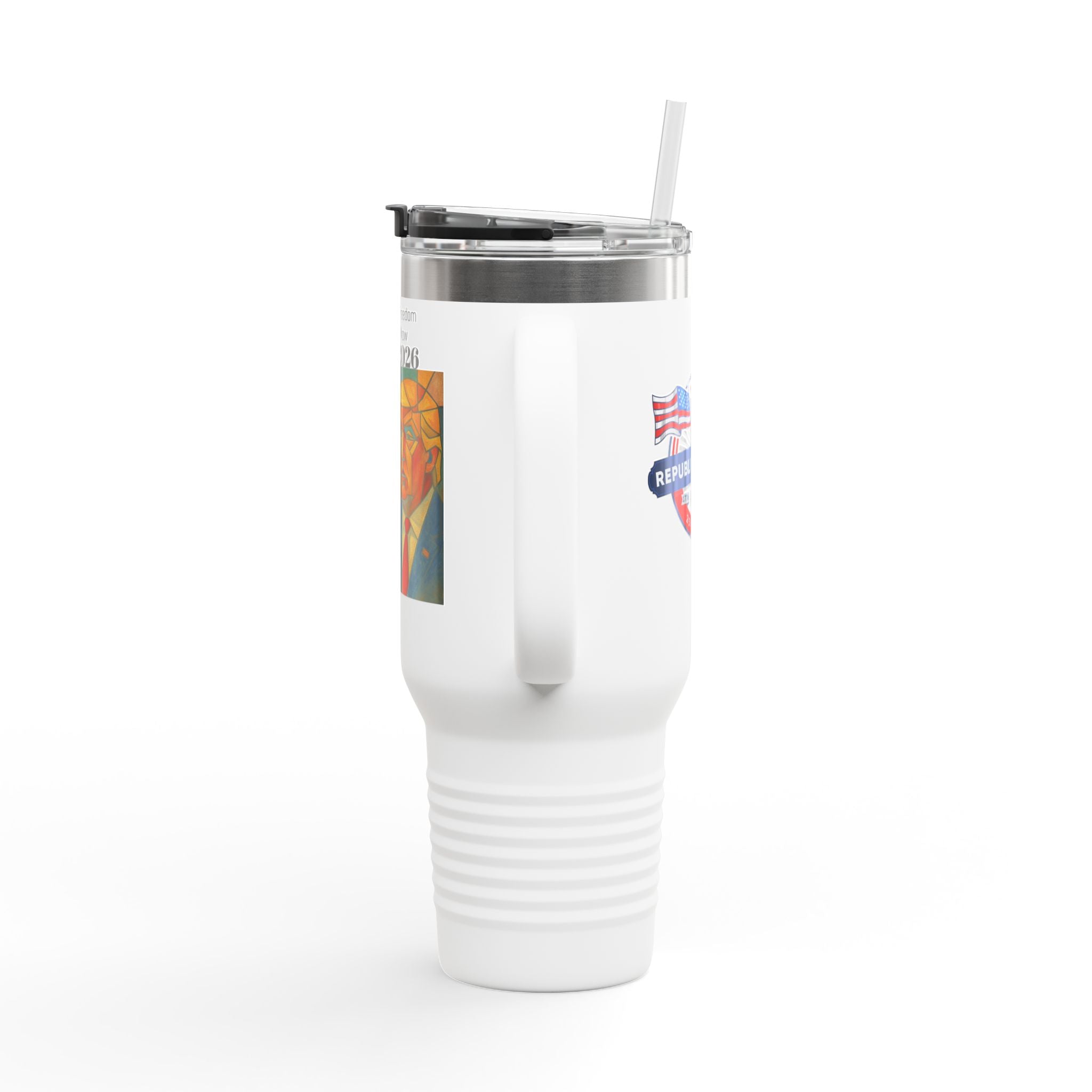 FF Preserving Freedom Insulated Travel Mug, 40oz