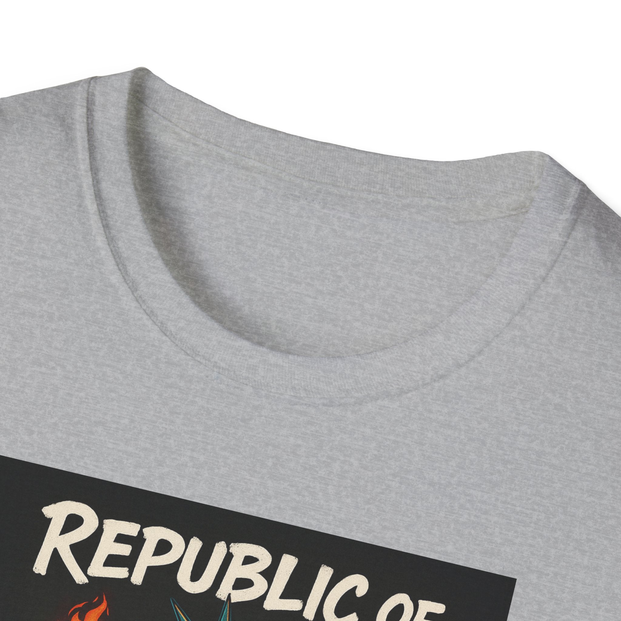 Lady Liberty Kicks Unisex Softstyle T-Shirt