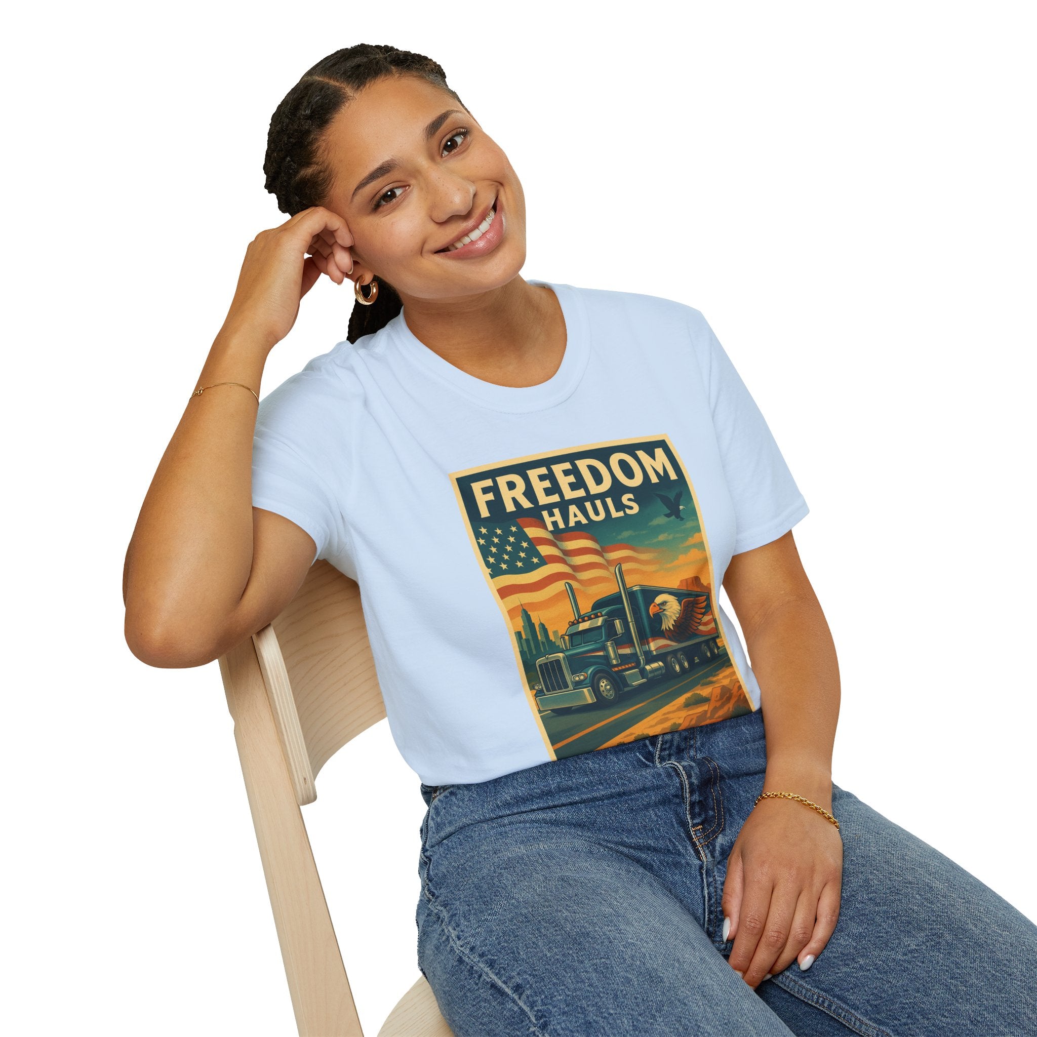 Trucker Hauls Unisex Softstyle T-Shirt
