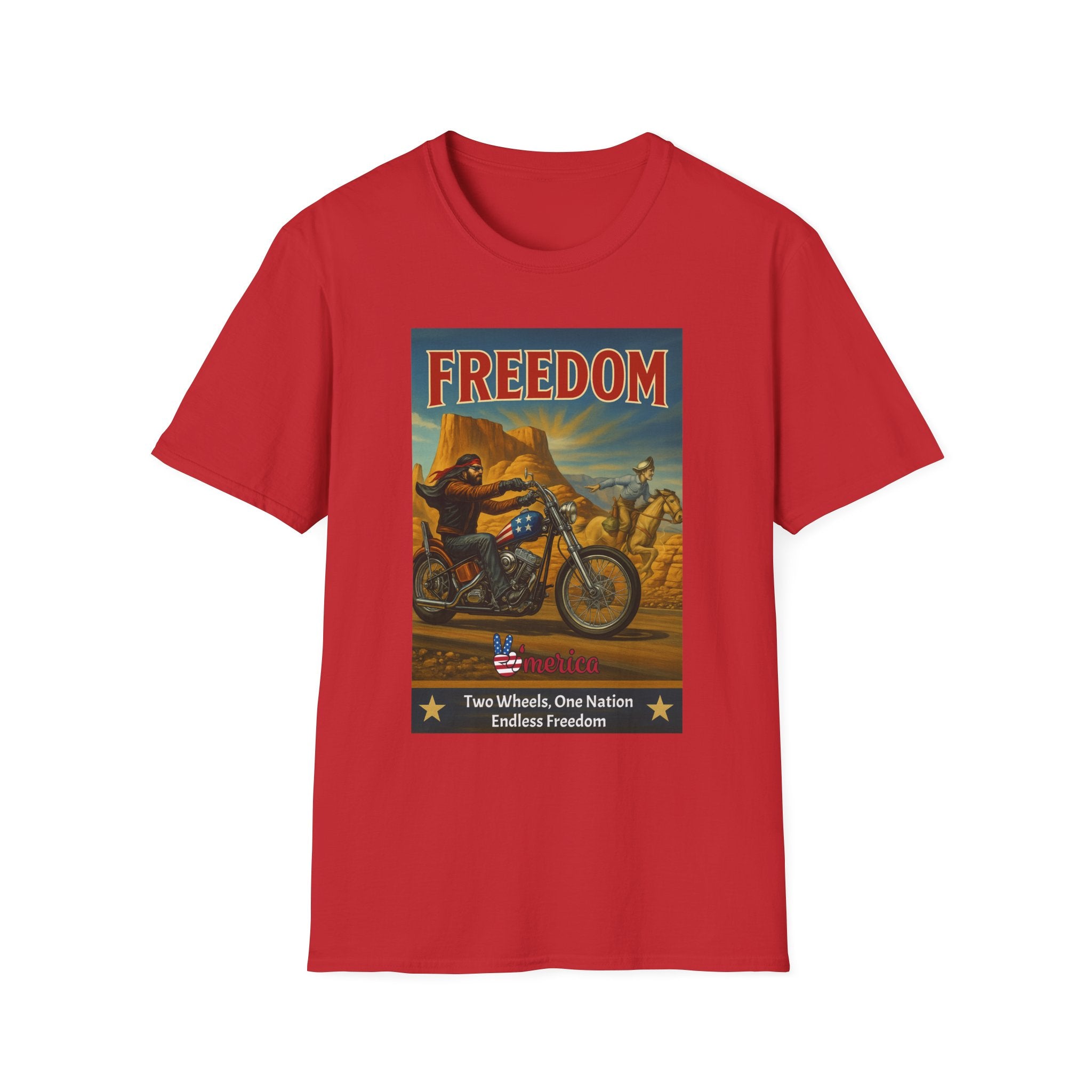 Bike Freedom Unisex Softstyle T-Shirt